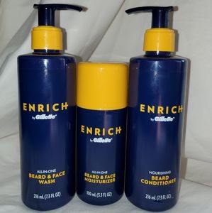 Gillette Beard and Face Wash and Beard Conditioner